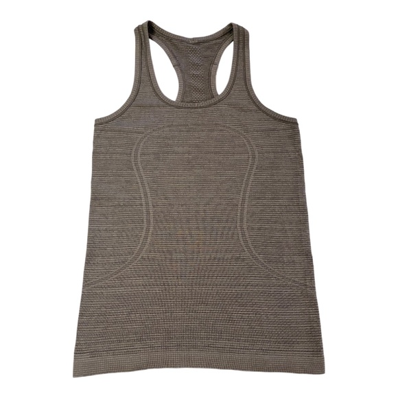lululemon athletica Tops - Lululemon Swiftly Racerback Active Tank Top in Grey